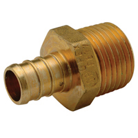 QQMC65GX - XL Brass Male Adapter - 1-1/4