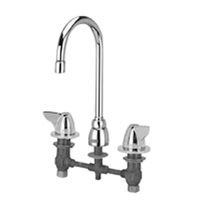 AquaSpec® widespread faucet with 5-3/8