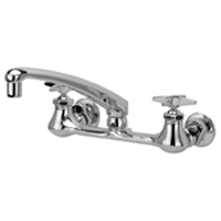 AquaSpec® wall-mount sink faucet with 8