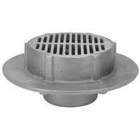 Zurn 46272-1 Pn400-8B-Str Flat Round Drain Grate 7-11 16 OD Zn