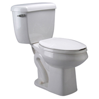1.6 gpf Pressure Assist, Elongated, Two-Piece Toilet