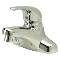 Sierra Faucet with Pop-Up, and 0.5 GPM Vandal-Proof Spray Outlet (Lead-Free)