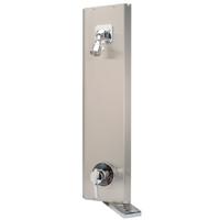 Aqua-Panel® Institutional Corner Shower Unit