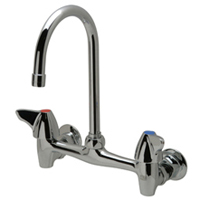 AquaSpec® wall-mount sink faucet with 5-3/8