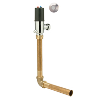 Concealed Piezo Activated Flushometer for Penal Fixtures