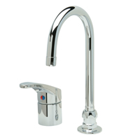 AquaSpec® single-control gooseneck faucet