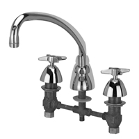 AquaSpec® widespread faucet with 9-1/2