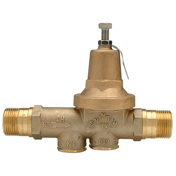 Pressure Reducing Valve with Double Male Meter Connections