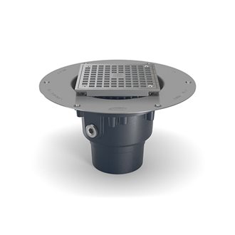 Square Deck Plate Drain