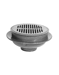 4 Diameter x 4 Tall Commercial Cylinder Floor Drain Strainer